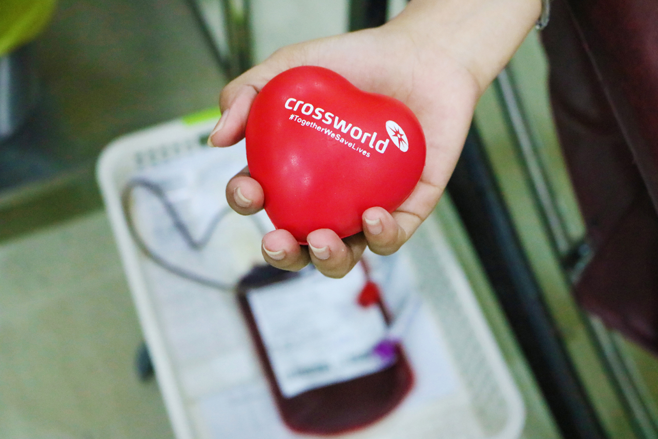 Crossworld Blood Letting for The Hope Project